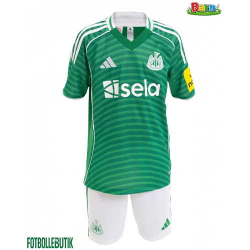 Newcastle United Bortaställ Barn 2025-26 Kortärmad (+ Korta byxor)